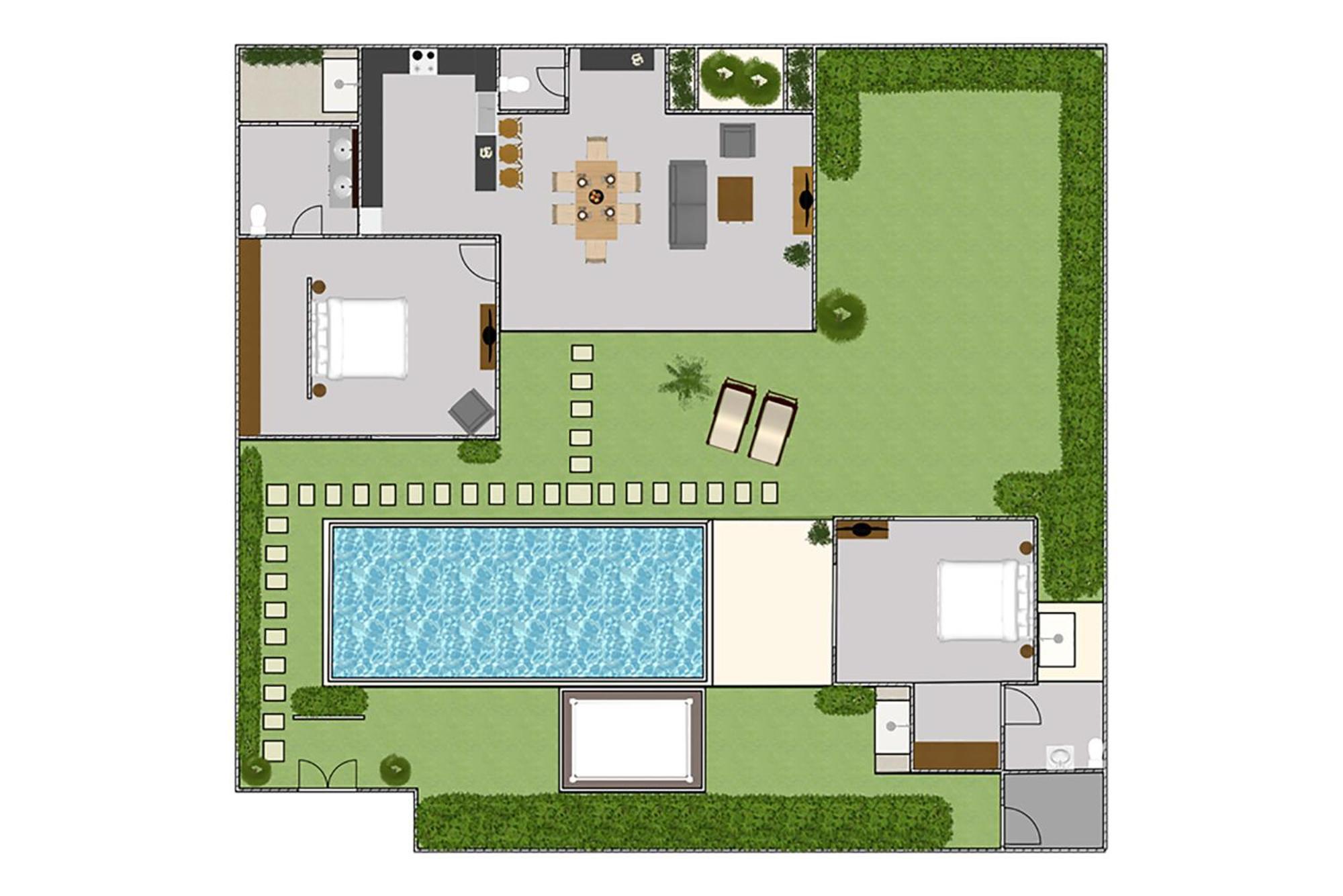 Villa Tiga Mangga By Optimum Bali Villas Σεμινιάκ Εξωτερικό φωτογραφία